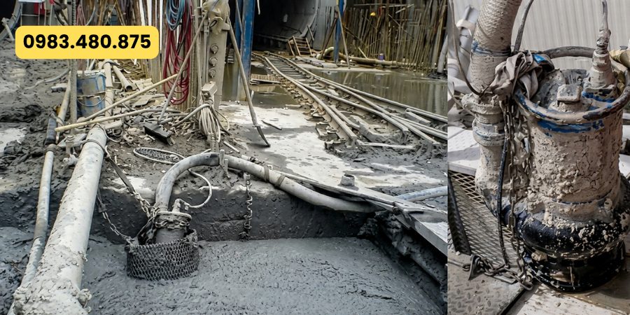 Đặc điểm nổi bật của máy bơm chìm nước thải TSURUMI hút bùn